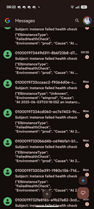 One of the thousands of text messages on my phone